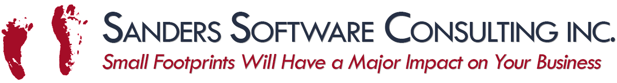 Sanders Software Consulting Help Center home page